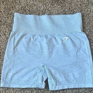 Gymshark Gray Athletic Shorts with Seamless Waistband